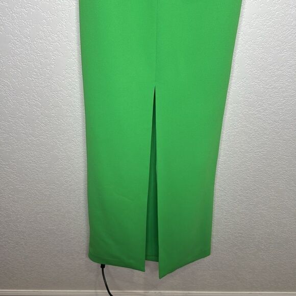 New Solace London SAREN ONE SHOULDER CREPE MAXI DRESS US Size 8 - Picture 8 of 16